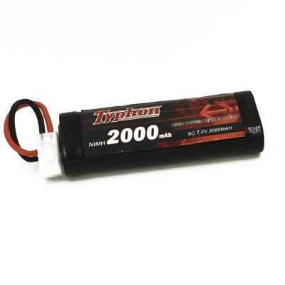 China TYPHON 7.2V 2000mAh Ni-MH SC Rechargeable Battery with Tamiya for sale