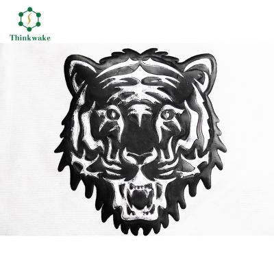 China Factory Wholesale Directly 3D Patch Heat Transfer Silicone Washable Soft Rubber Custom Logo For Clothes for sale