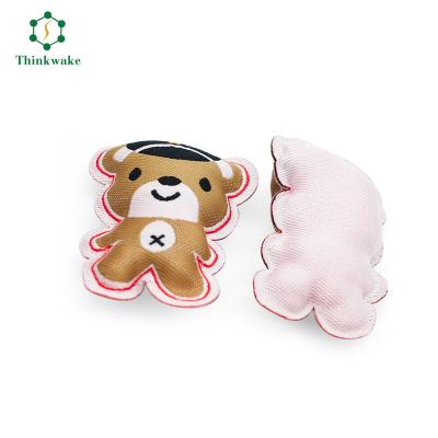 China 3D Cartoon Washable Cute Anime Wholesale Cute Anime Accessories Washable Filled Garment Clothing Cotton Designer Label Patches for sale