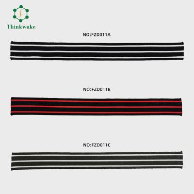 China Custom High Tenacity Fashion Logo Screen Printed Elastic Strap Webbing For Bags Shoes Garment Accessories for sale