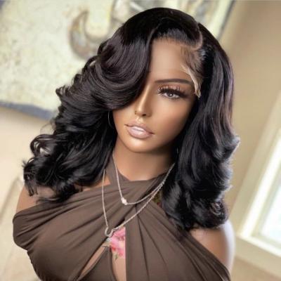 China Body Wave HD Wig Frontal Hair, HD Transparent Mongolian Curly Wig For Black Women, Bodywave Hair Wigs Lace Front for sale