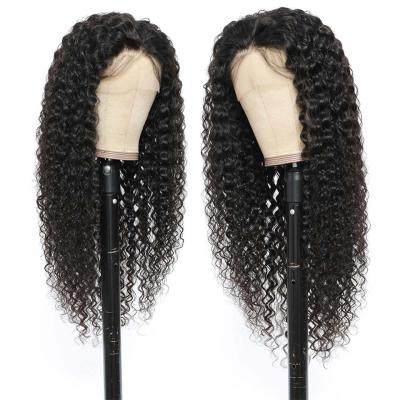 China Water Wave 13*4 Lace Front Natural Human Virgin Hair Water Wave Wigs Full Cuticle Aligned Unprocessed Indian Virgin Hair Extensions Wigs for sale