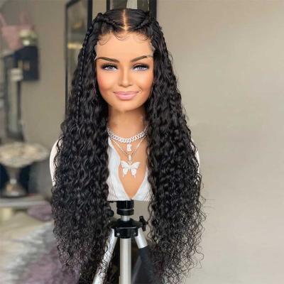 China 100% Brazilian Virgin Human Hair Full Body Wave 13X4 13X6 Full Lace Wig 360 Lace Wig for sale