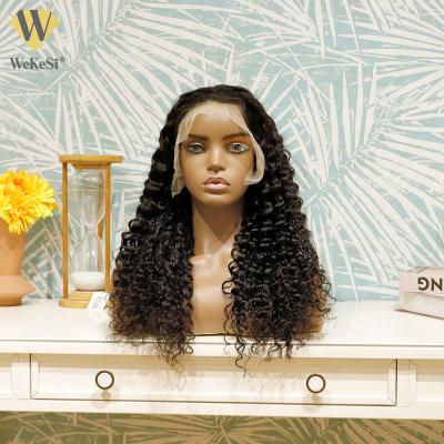 China Unprocessed Jerry Curl Super Quality Hair Lace Front Wigs, Brazilian Curly Hair Wigs, Hair Wigs For Black Women for sale