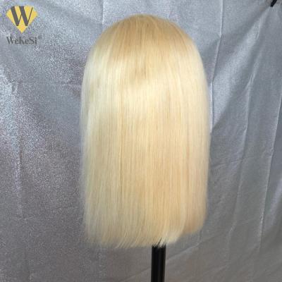 China Silky Straight Wave China Lace Wig Sellers Wholesale Russian Cheap Blonde 613 Human Hair Lace Front Wig Good Price Good Quality for sale