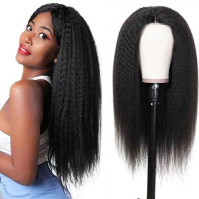 China Wekesi Curly Straight Human Hair Hd Curly Straight 13X6 Lace Frontal Lace Front Wig, High Grade Curly Straight Hair Full Lace Wig for sale