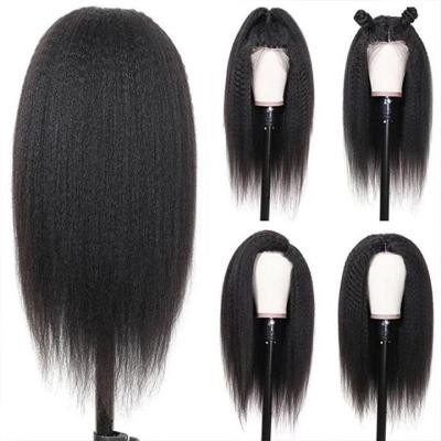 China Yaki 180% Density HD Lace Closure Hair Wig 4x4 Lace Closure Wig 5x5 HD Lace Closure Straight Wavy Curly Transparent Wig for sale