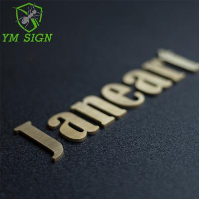 China Custom Building Signage Wall Mounted Building Manufacturer Company Letter Logo for sale