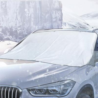 China Sports SUV Automobile Sunshade Cover Snow Umbrella Window UV Proof Windshield Cover Car Front Custom Car Sunshade Magnetic PVC for sale