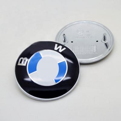 China 82mm Car Emblem Badge Hood Front Trunk For BMW ALPINA Hamann AC Car Sticker Easy Removable for sale