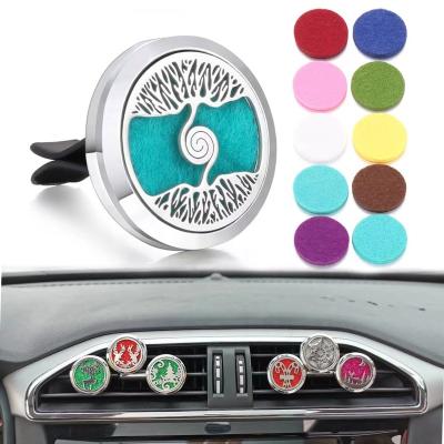 China Custom OEM Logo Car Perfume Diffuser Clip Refill Air Freshener Car Air Freshener Vent Durable Eco-Friendly Car Air Freshener for sale