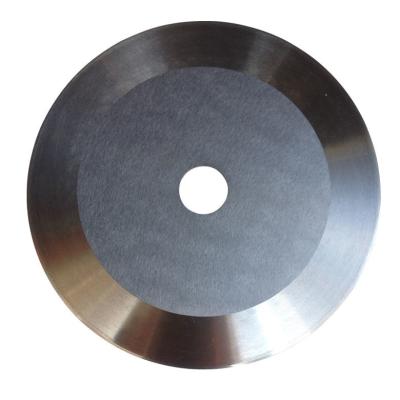 China Steel Beveled Shear Slitting Circular Cutting Blades Round Industrial Circular Blades for sale