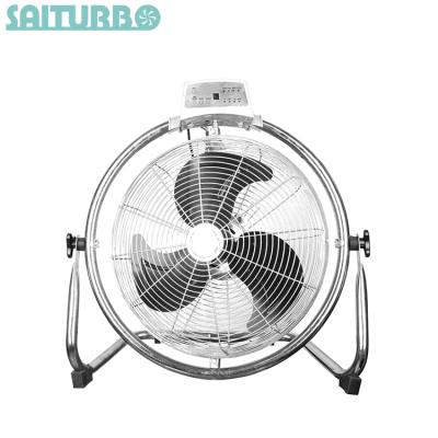 China Industrial Digital Fan High Speed ​​Floor Fan Internal Big Power Circulation Fan With Oscillation Function for sale