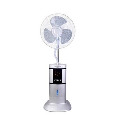 China Cold Powerful Portable Electric Mist Fan For Home Use With Remote Control for sale