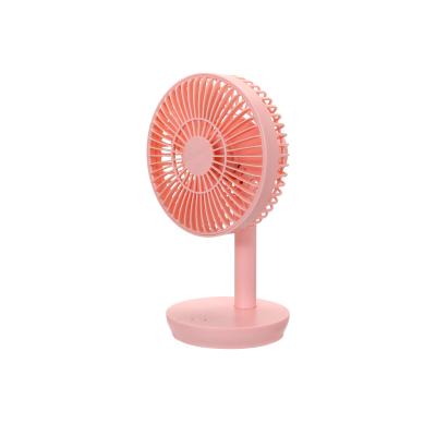 China 100Â ° USB Left Right Rechargeable Mini Laptop Auto Adjustable Swing Table Fan for sale