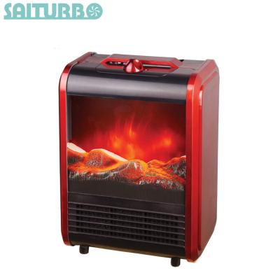 China Close To Real Flame Retro Effect Wood Burning Space Heaters Free Corner Electric Fireplace Indoor Heater for sale