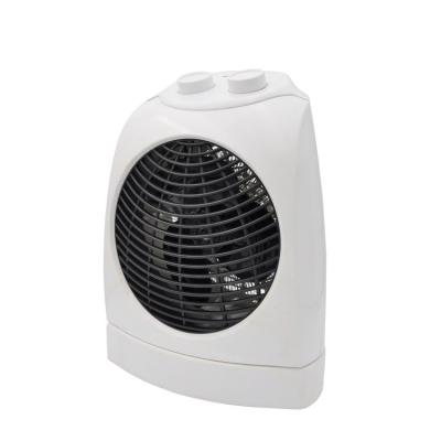 China Portable Electric Bedroom Swing Fan Heater with Thermostat Used in Office and Home for sale