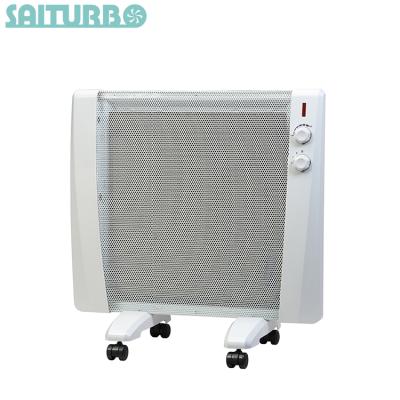 China Very Quiet Mica Heater, Micathermic Flat Panel Heater, Electric Space Heater, White, 1000W for sale