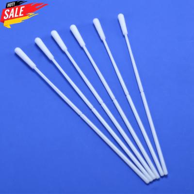 China Factory wholesale 100% nylon sterile individual packing nylon nasopharyngeal flocking assembled oronasal swab for sale