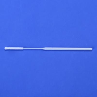 China 100% Fiber Nylon Flocking Medical Sampling Swab for Breakpoint 90 Anterior Nose 48mm Overall Length Clinical Diagnosis for sale