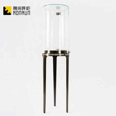 China Luxury Luxury Tempered Glass Jewelry Store Display Showcase for sale