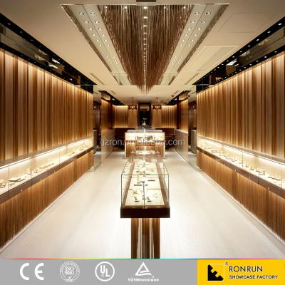 China Luxury Luxury Jewelry Showcase Furniture Design , Customize Jewelry Shop Decoration for sale