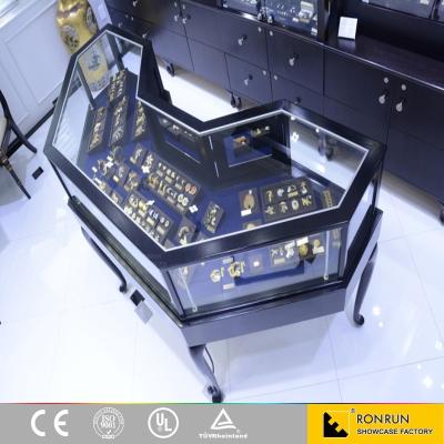 China High Quality Fashion Island Display Cabinets For Watches Shop Interior Design Decoration for sale