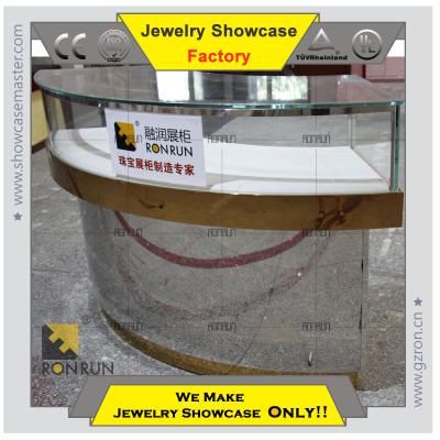 China Plywood Jewelry Display Stand Counter Display Jewelers Counter for sale