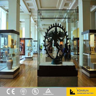 China Moderm Museum Grade High Quality Display Cases Museum Glass Display Cabinets for sale