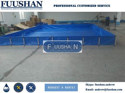 China Fuushan 5000L Customized Strong Large Fish Pond For Fish Farms for sale