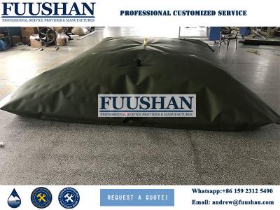 China Fuushan PVC/TPU Foldable & Movable Large Plastic Water Tank for Truck Bed for sale