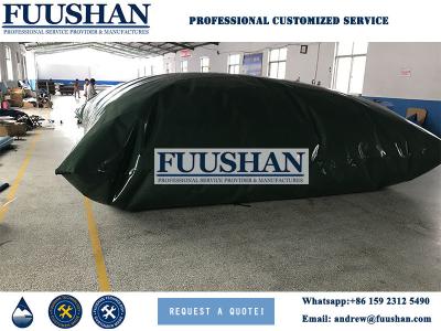 China Fuushan 200000L Flexible & Reusable PVC Irrigation Water Tank for sale