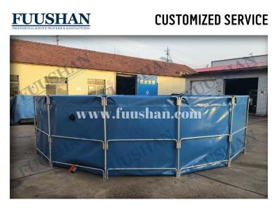 China Best Quality Aquaculture Foldable Folding Fish Water Storage Tank Collapsible PVC Tanks for sale