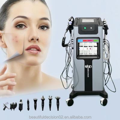 China Skin Rejuvenation Face Lifting Device Skin Tightening Hydrodermabrasion and Multifunctional Oxygen Infusion Beauty Machine for sale