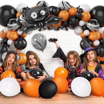 China Decoration Manbao Halloween Foil Balloons Halloween Balloon Set Party Decoration for sale