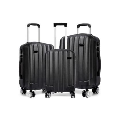 China Classic Custom Made ABS Travel Luggage Bag In 4pcs Set for sale