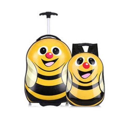 China Mini 3D Pc Shape 2 Pcs Kids Luggage Drone Bag Set for sale