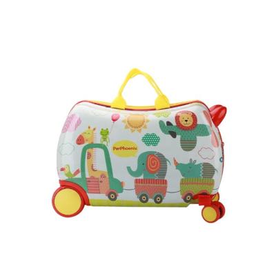 China New Design PC Kids Ride On Toy Luggage for sale