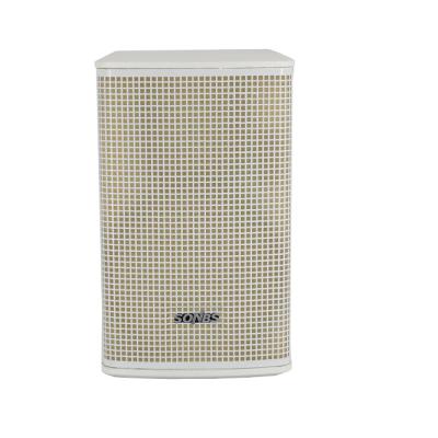 China NO White Metal Loudspeaker Conference Room Sound Loudspeaker Professional Column Loudspeaker for sale