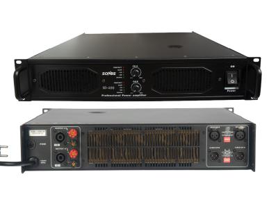 China 2 Channel Power Amplifier, Class AB Power Amplifier, 2*450W SD-400 Power Amplifier for sale