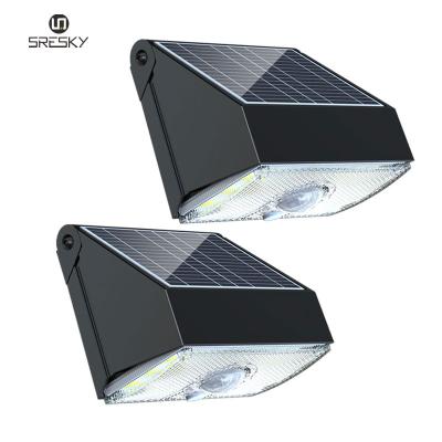 China SRESKY solar garden light high power pir motion sensor led solar wall lamp light 10w outdoor for sale for sale