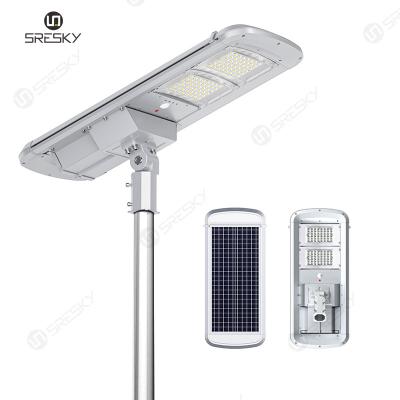 China ROAD SRESKY new design self-cleaning outdoor waterproof integrated 40w-120w solar power led solar street light for sale