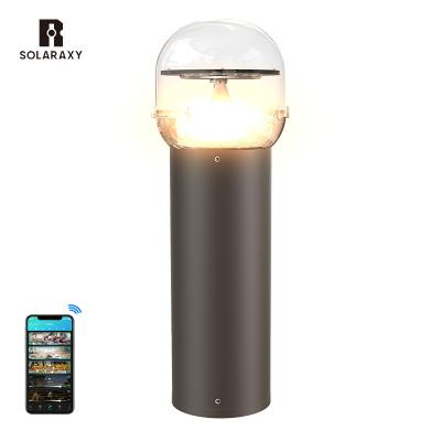 China New Technology Garden / Gate Sunlight Lamp Auto Tracking Smart Commercial Led Lighting Bollard Lights for sale