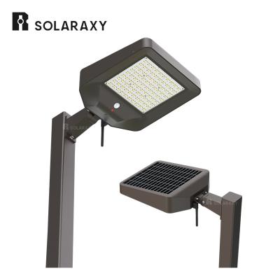 China Smart solar led garden/gate area light SRESKY 30 watt high lumen lamp with outdoor pir sensor ip66 waterproof for sale