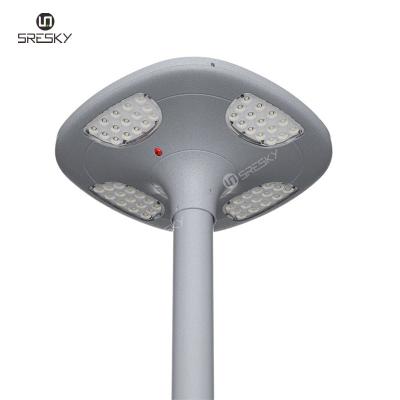 China SRESKY LANDSCAPE Round Design 360 Degree 20W Led Plaza Landscape Lamp , UFO Outdoor Lighting Solar Street Light for sale