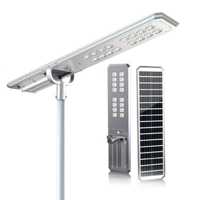 China Residential Integrated 100W Solar Panel Street Light With Motion Sensor for sale