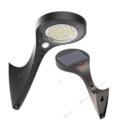 China outdoor polycarbonate solar led wall light price for home security light for sale