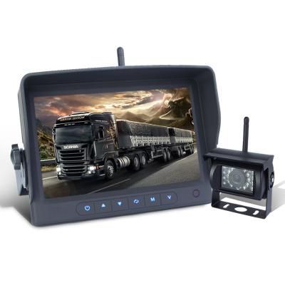 China 2.4G Waterproof Wireless Reverse Reversing Camera 7