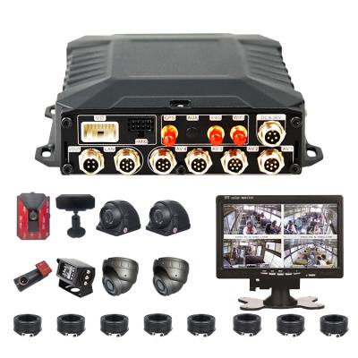 China 4G/Wifi/GPS/G-sensor Dvr Camera System 4 Camera 4ch 4 Channel Mobile Bus Truck Mobile Kit Ai Mdvr Drive Fatigue 3g/4g Gps Mdvr Adas Dsm for sale