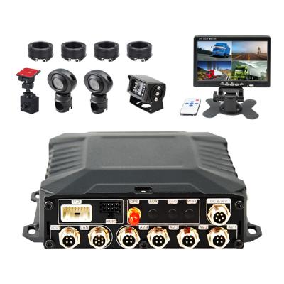 China 4G/Wifi/GPS/G-sensor/fatigue Mdvr Vehicle CCTV Gps 4g Wifi Mdvr Truck Camera 4g Ahd Car Dvr Kits 4channel H.265 Video ai mdvr drive audio for sale